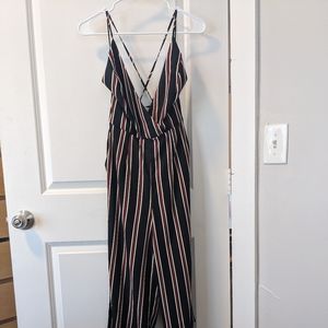Striped Jumpsuit
